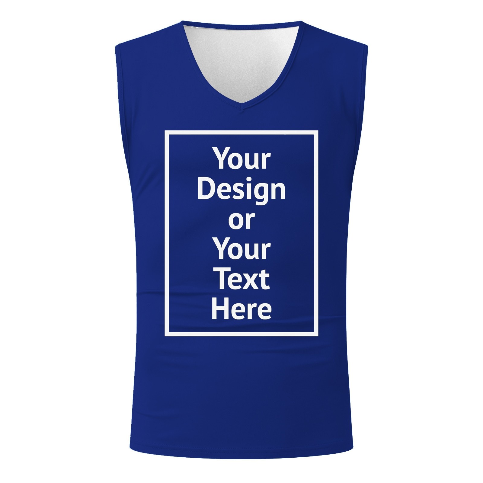 thumbnail image 4 of Camisa sin mangas con cuello en V para hombre - Camiseta deportiva ligera - Ropa informal para gimnasio, fitness y running, 4 of 8